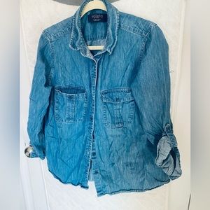 MANGO Denim Shirt